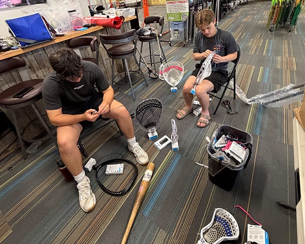 Lacrosse Fanatic  Training Beginner Stringing Workshops from Lacrosse Fanatic