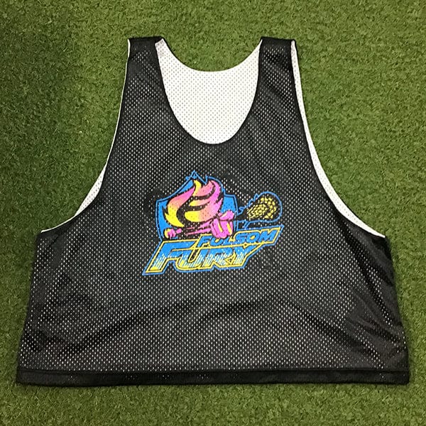 Lacrosse Fanatic Uniforms Folsom Fury Unisex Reversible Practice Pinnies from Lacrosse Fanatic
