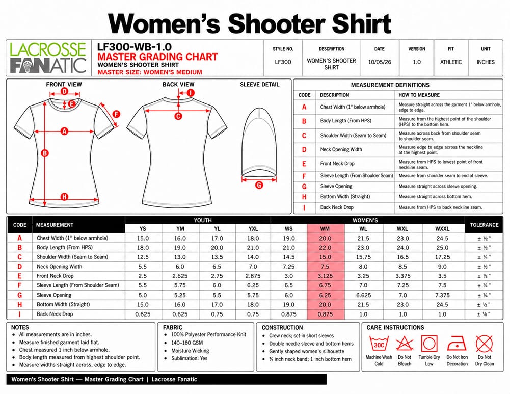 Lacrosse Fanatic Uniforms Roseville Raptors Girls Shooter Shirt from Lacrosse Fanatic
