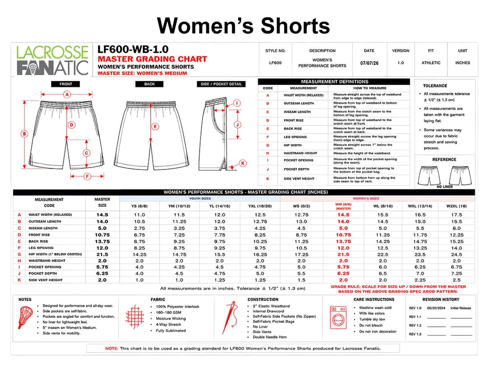 Lacrosse Fanatic Uniforms Roseville Raptors Girls Shorts from Lacrosse Fanatic