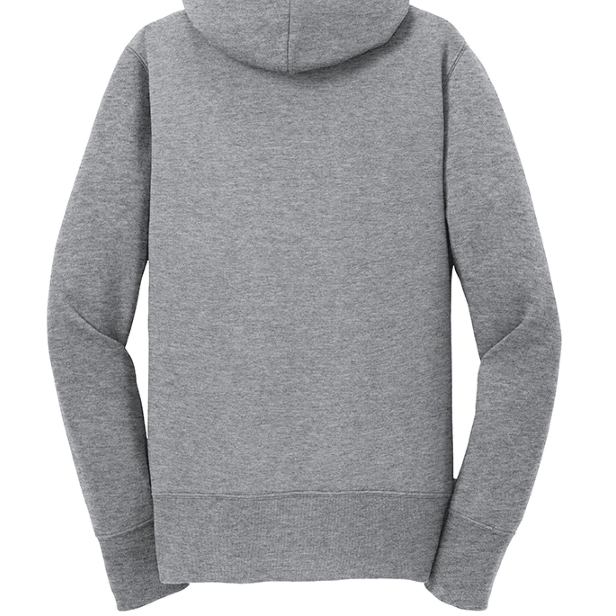 Lacrosse Fanatic  Women's Fleece Zip Hoodie - Grey from Lacrosse Fanatic