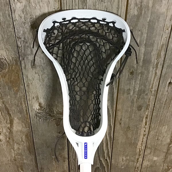 Lacrosse Fanatic Womens Complete Sticks White/Black/White Lax Fan Custom Complete Women&#39;s Lacrosse Stick - True Prowess with True Lynx Composite Shaft from Lacrosse Fanatic