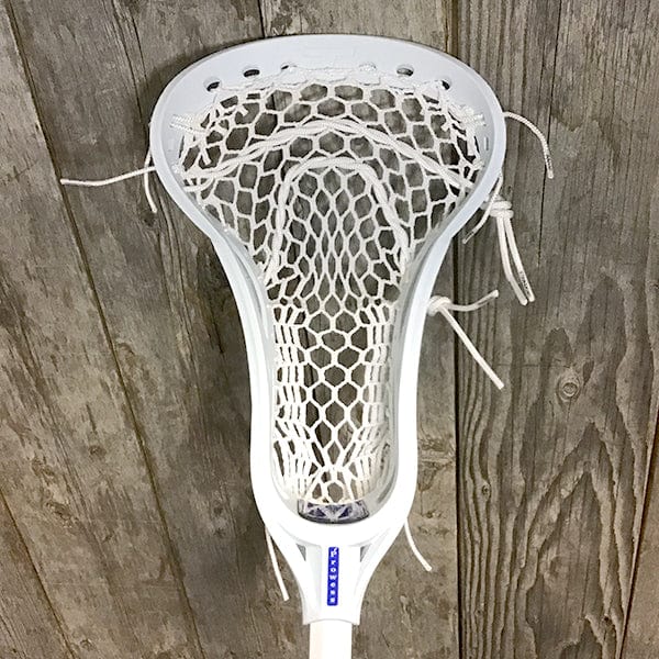 Lacrosse Fanatic Womens Complete Sticks White/White/White Lax Fan Custom Complete Women&#39;s Lacrosse Stick - True Prowess with True Lynx Composite Shaft from Lacrosse Fanatic