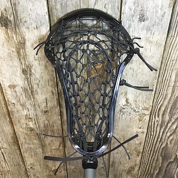 Lacrosse Fanatic Womens Complete Sticks Black/Black Lax Fan Custom Complete Womens Lacrosse Stick - Black STX Exult Pro Head with Black Gait Flex Mesh Pocket and STX shaft from Lacrosse Fanatic