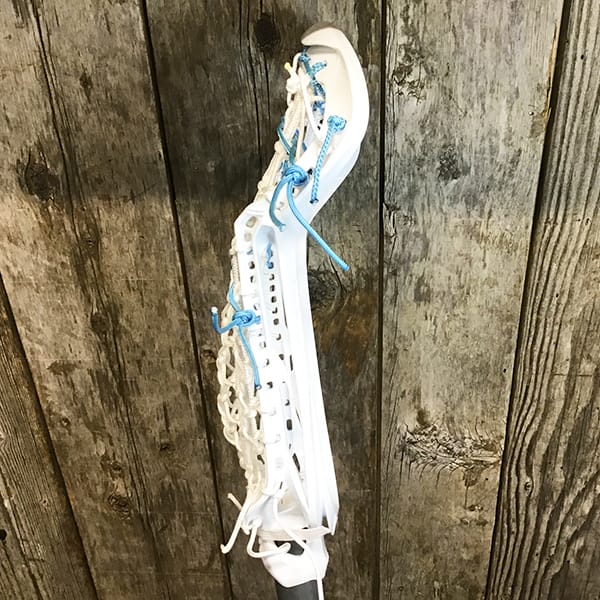 Lacrosse Fanatic Womens Complete Sticks White/White Lax Fan Custom Complete Womens Lacrosse Stick - White STX Exult Pro Head with White Gait Flex Mesh Pocket and STX shaft from Lacrosse Fanatic
