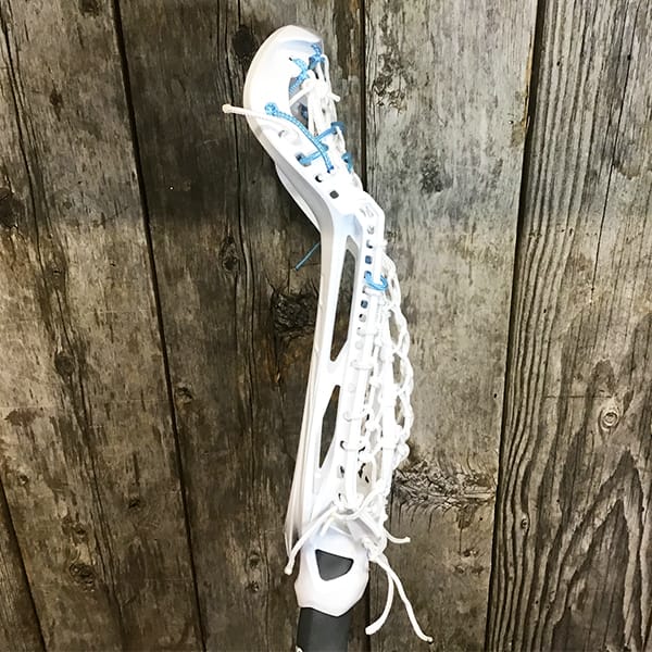 Lacrosse Fanatic Womens Complete Sticks White/White Lax Fan Custom Complete Womens Lacrosse Stick - White STX Exult Pro Head with White Gait Flex Mesh Pocket and STX shaft from Lacrosse Fanatic