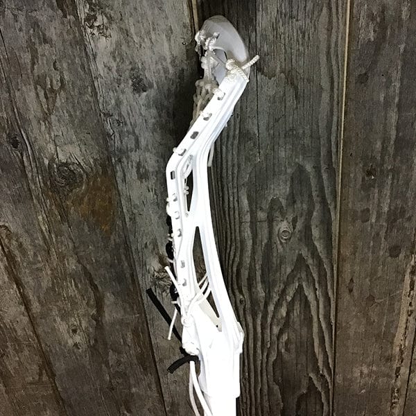 Lacrosse Fanatic Womens Complete Sticks White/White/White Lax Fan Custom Complete Womens Lacrosse Stick - White/White  STX Crux 400 Head with True Lynx Shaft from Lacrosse Fanatic