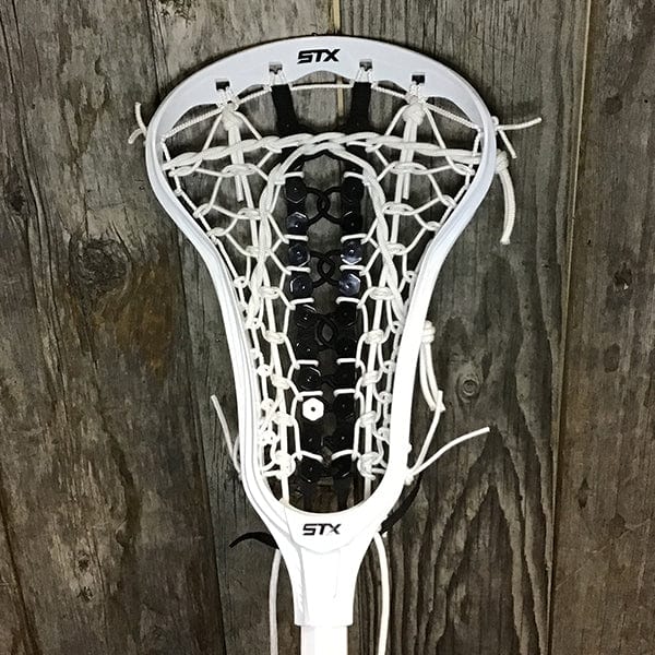 Lacrosse Fanatic Womens Complete Sticks White/White/White Lax Fan Custom Complete Womens Lacrosse Stick - White/White  STX Crux 400 Head with True Lynx Shaft from Lacrosse Fanatic