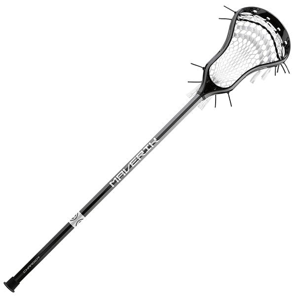 Maverik Mens Complete Sticks Black Maverik Charger Complete Mens Lacrosse Stick from Lacrosse Fanatic
