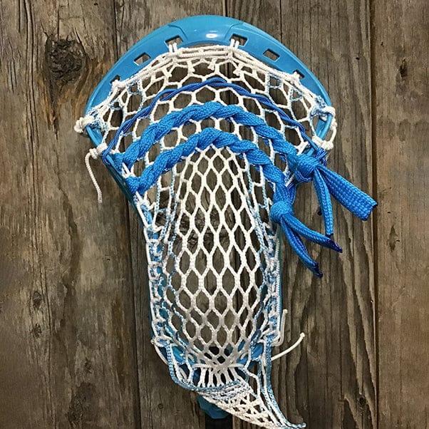 Maverik Mens Heads Blue/Carolina Lax Fan Custom Strung Blue Maverik Kimera Mens Lacrosse Head with Carolina Striker Hero Mesh (Copy) from Lacrosse Fanatic