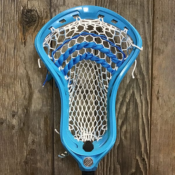 Maverik Mens Heads Blue/Carolina Lax Fan Custom Strung Blue Maverik Kimera Mens Lacrosse Head with Carolina Striker Hero Mesh (Copy) from Lacrosse Fanatic