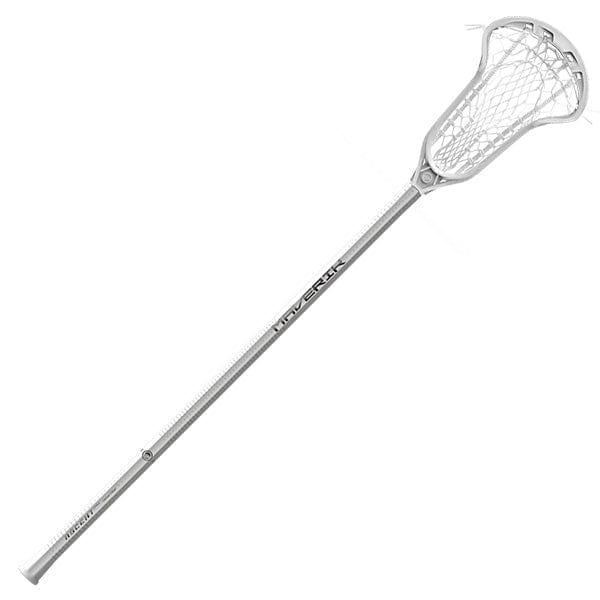 Maverik Womens Complete Sticks White/White/White Maverik Ascent PRO Mesh Runner Women&#39;s Complete Lacrosse Stick from Lacrosse Fanatic