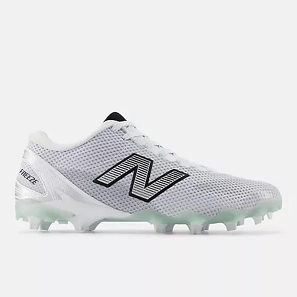 New Balance Cleats New Balance Freeze LX v5 Low Cleats - White from Lacrosse Fanatic