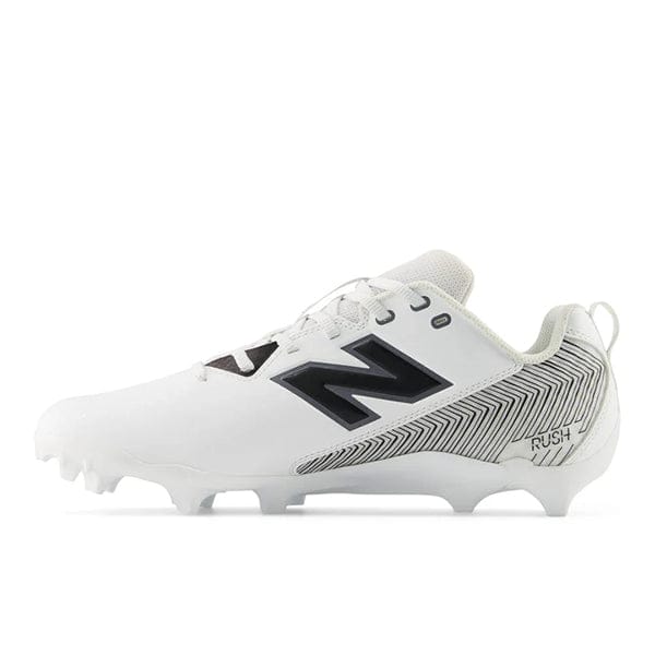 New Balance Cleats New Balance Rush v5 Low Cleats - White from Lacrosse Fanatic