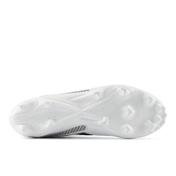 New Balance Cleats New Balance Rush v5 Mid Cleats - White from Lacrosse Fanatic