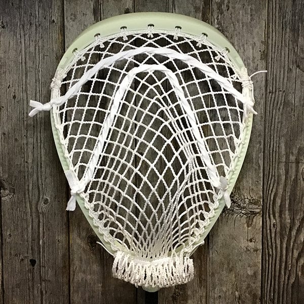 Lax Fan Custom Strung Raw StringKing Mark 2G Stiff Goalie Lacrosse Hea ...