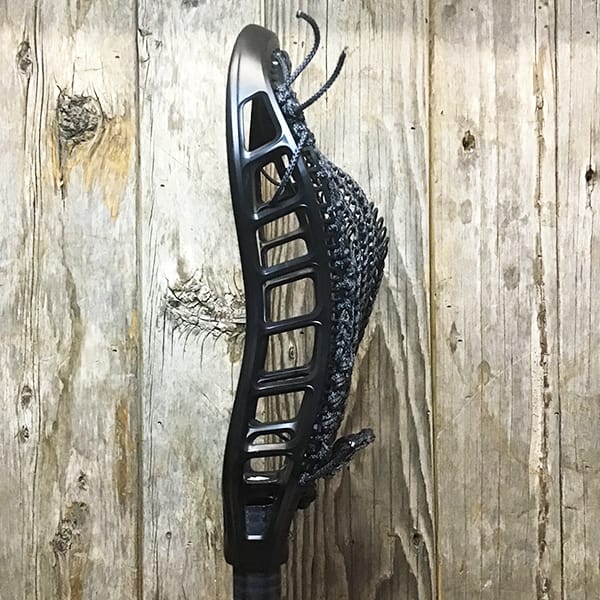 StringKing Mens Heads Black/Black Lax Fan Custom Strung Black StringKing Mark 3D Mens Lacrosse Head with Black Mamba Armor Mesh from Lacrosse Fanatic
