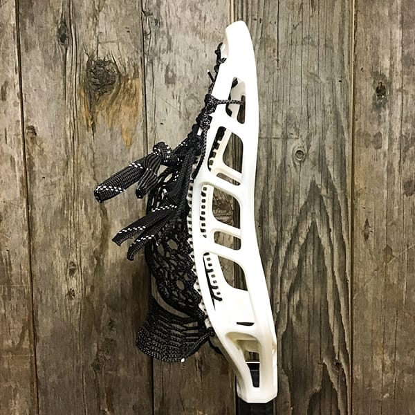 StringKing Mens Heads Raw/Black Lax Fan Custom Strung Raw StringKing Mark 2T Mens Lacrosse Head with Black Hero Mesh from Lacrosse Fanatic