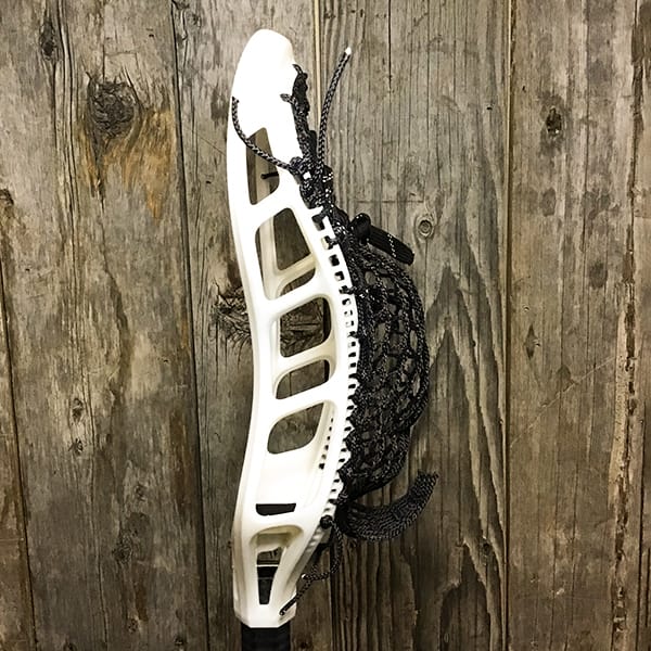 StringKing Mens Heads Raw/Black Lax Fan Custom Strung Raw StringKing Mark 2T Mens Lacrosse Head with Black Hero Mesh from Lacrosse Fanatic