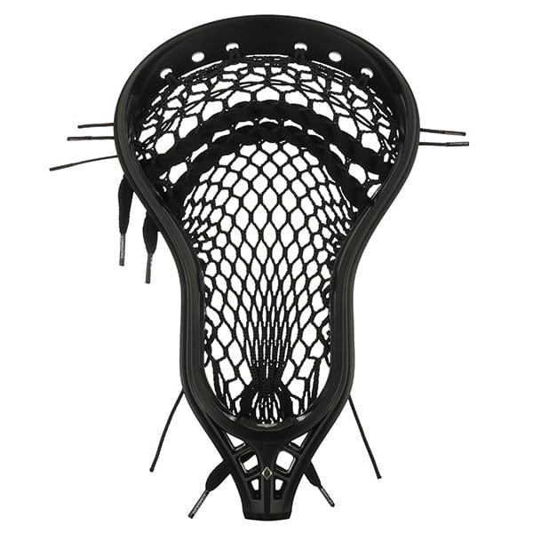 StringKing Mens Heads Black/Black 5s StringKing Mark 2D Type 5 Defense Strung Mens Lacrosse Head from Lacrosse Fanatic