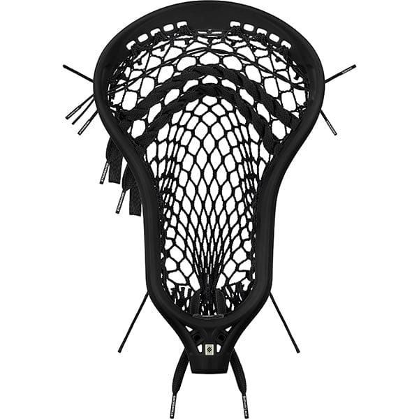 StringKing Mens Heads Black/Black 5s StringKing Mark 3T Type 5 Midfield Strung Mens Lacrosse Head from Lacrosse Fanatic