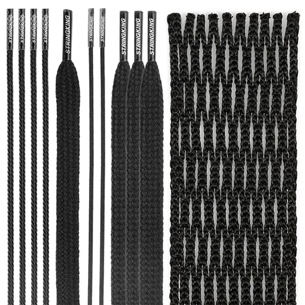 StringKing Stringing Supplies StringKing Type 5s Semi-Soft Lacrosse Mesh Kit from Lacrosse Fanatic