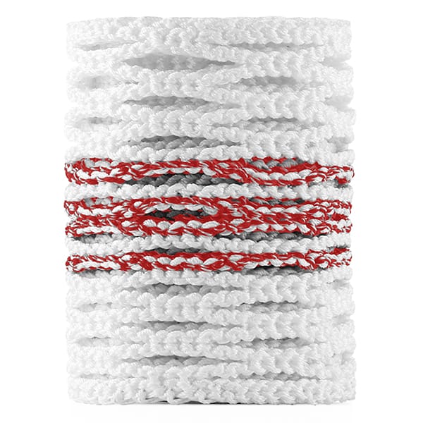 StringKing Stringing Supplies StringKing Type 5s Semi-Soft Tracer Lacrosse Mesh from Lacrosse Fanatic