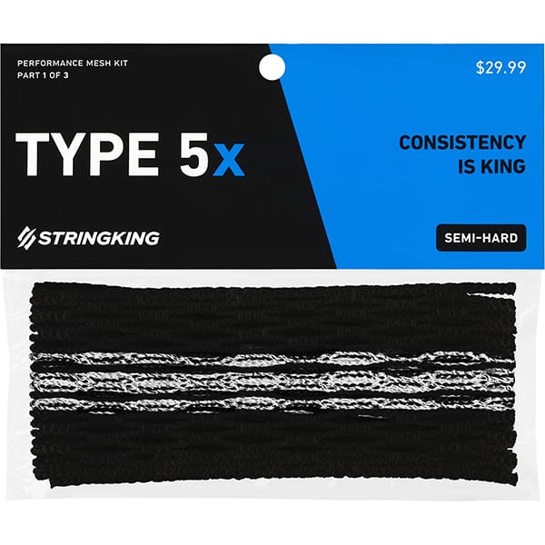 StringKing Stringing Supplies StringKing Type 5x Semi-Hard Tracer Lacrosse Mesh from Lacrosse Fanatic