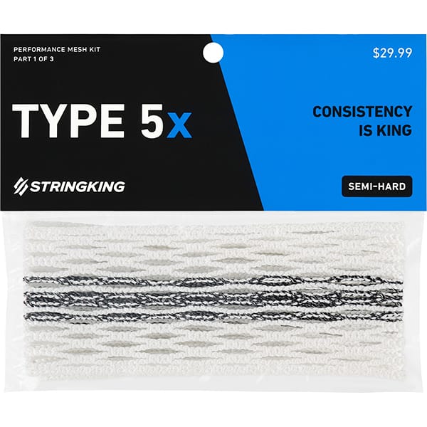 StringKing Stringing Supplies StringKing Type 5x Semi-Hard Tracer Lacrosse Mesh from Lacrosse Fanatic