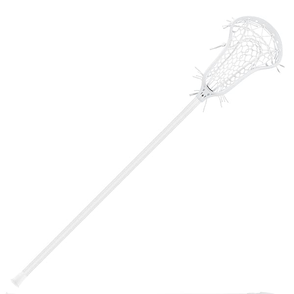 StringKing Womens Complete Sticks White/White StringKing Womens Complete 2 Pro Midfield Lacrosse Stick with Tech Trad and Composite Pro Shaft from Lacrosse Fanatic