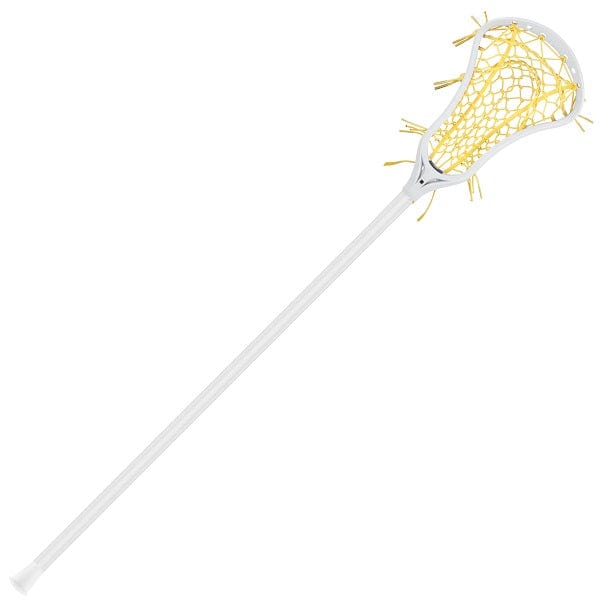 StringKing Womens Complete Sticks White/Yellow StringKing Womens Complete with Tech Trad - Metal 2 Shaft from Lacrosse Fanatic