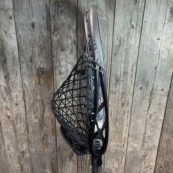 Lax Fan Custom Strung STX Eclipse III Black Goalie Lacrosse Head with ...