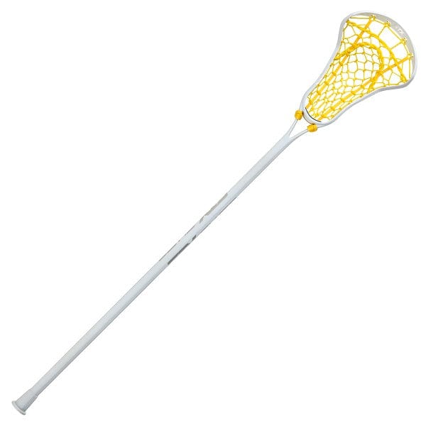 STX Womens Complete Sticks White/Yellow STX Fuse One Piece Women&#39;s Complete Lacrosse Stick from Lacrosse Fanatic
