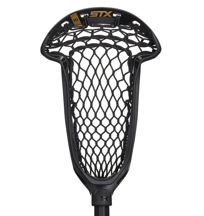STX Womens Heads Black STX Axxis 10 degree Women's Lacrosse Strung Head for Draw Specialists from Lacrosse Fanatic