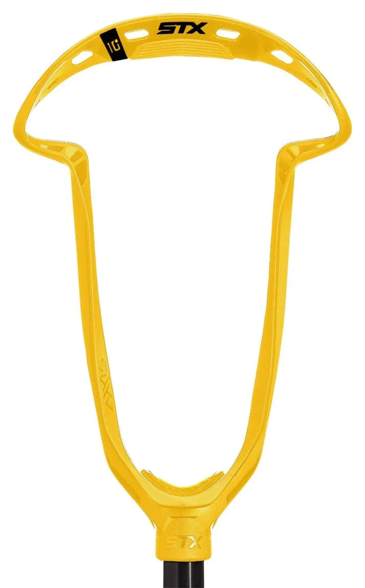 STX Womens Heads Yellow STX Axxis 10 degree Women&#39;s Lacrosse Unstrung Head for Draw Specialists from Lacrosse Fanatic