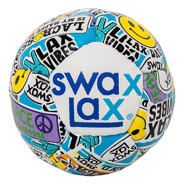 Swax Lax Lacrosse Balls Bumper Sticker / 1 Ball Swax Lax Bumper Sticker Lacrosse Training Balls from Lacrosse Fanatic