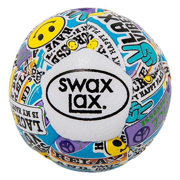 Swax Lax Lacrosse Balls Bumper Sticker / 1 Ball Swax Lax Bumper Sticker Lacrosse Training Balls from Lacrosse Fanatic