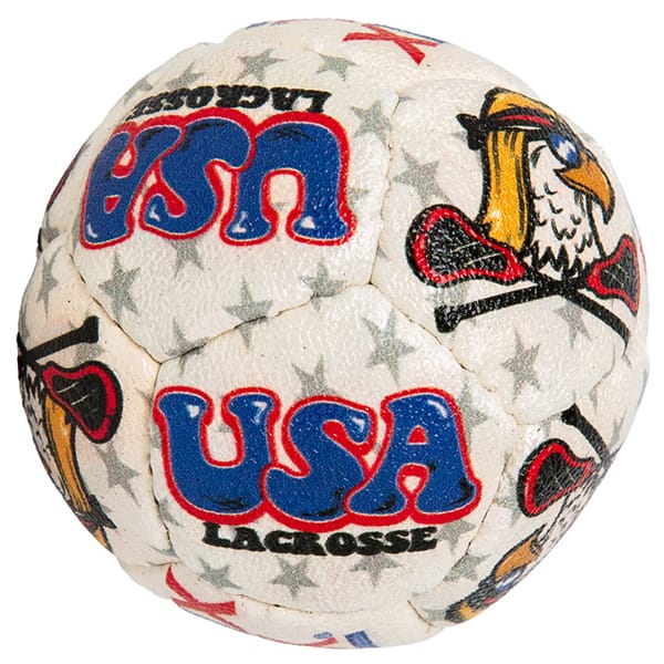 Swax Lax Lacrosse Balls Eagle USA / 1 Ball Swax Lax Eagle USA Lacrosse Training Balls from Lacrosse Fanatic