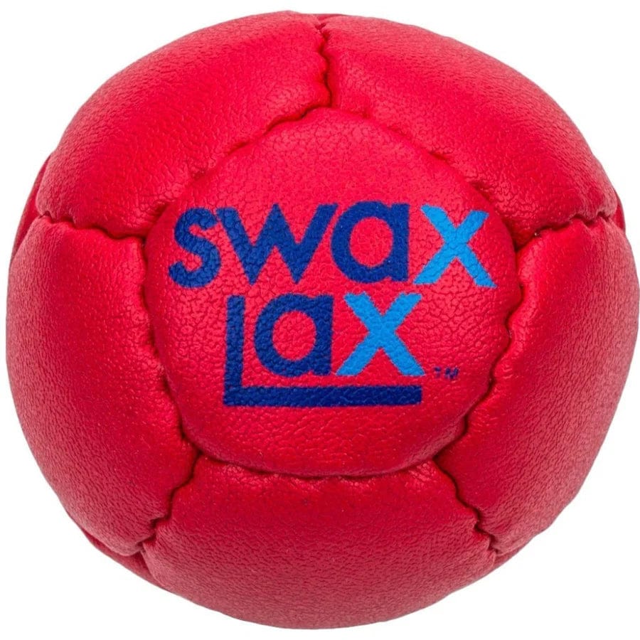 Swax Lax Lacrosse Balls Red / 1 Ball Swax Lax Red Lacrosse Training Balls from Lacrosse Fanatic