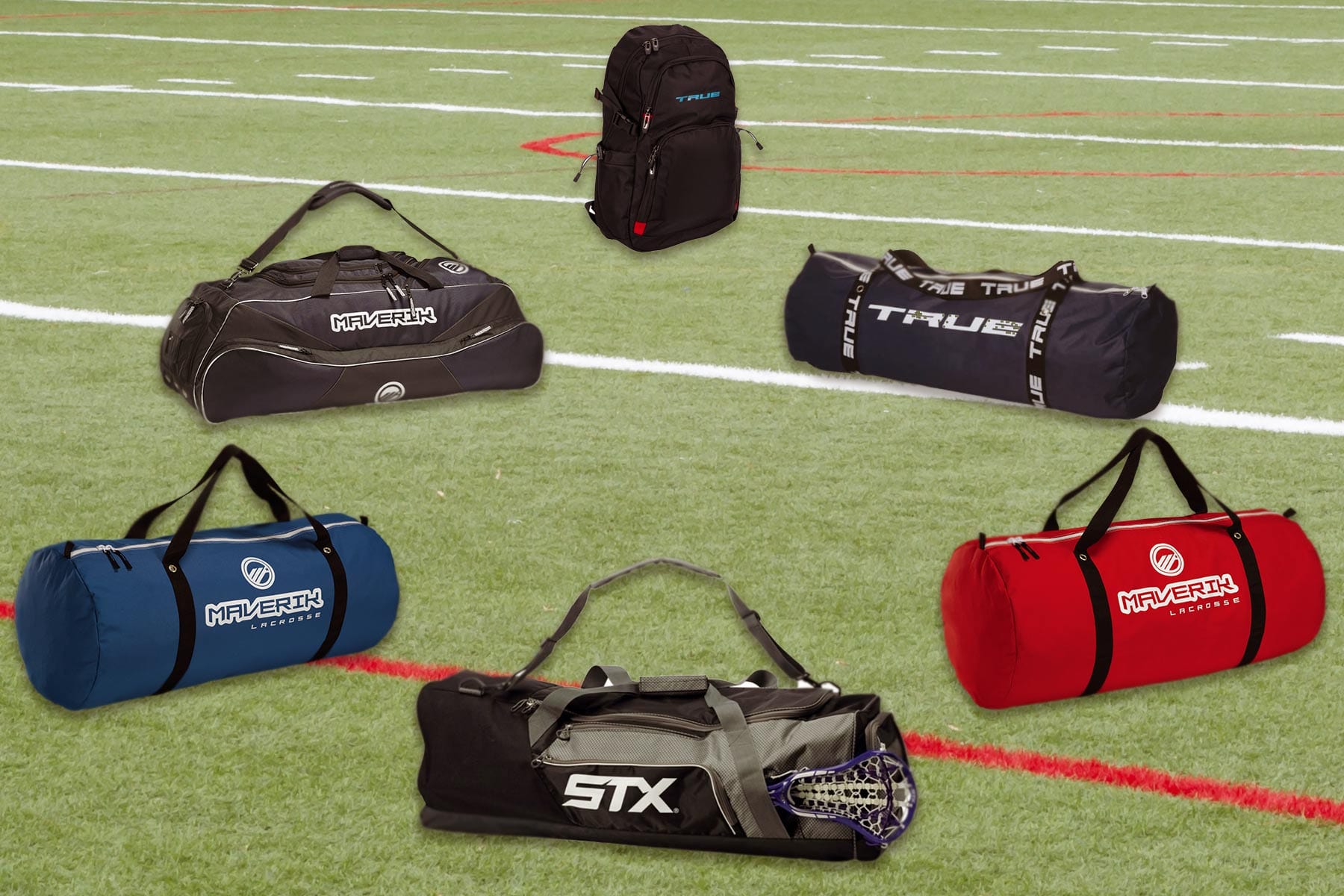 Equipment bags for the whole team from Lacrosse Fanatic
