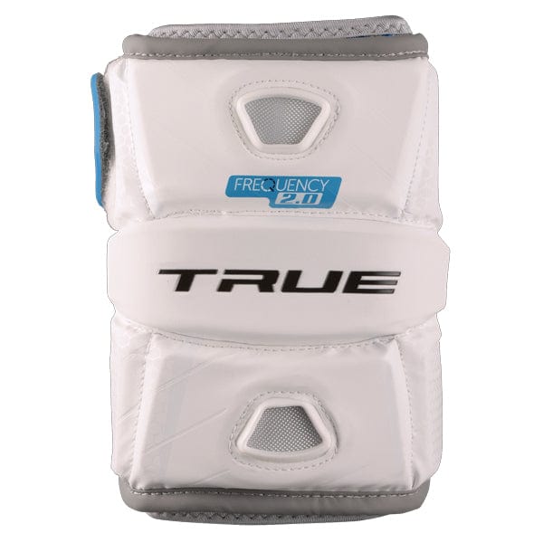 TRUE Elbow Pads Extra Large / White Coaches Special - 12 Pair of True Frequency 2.0 Lacrosse Elbow Pads from Lacrosse Fanatic