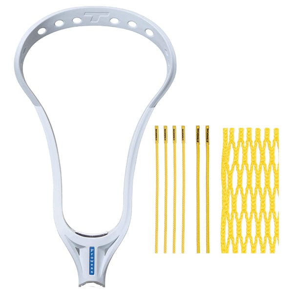 TRUE Womens Heads White Coaches Special: True Prowess Unstrung Women's Lacrosse Head with Lax Fan Mesh Kit from Lacrosse Fanatic