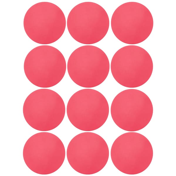 Union Lacrosse Balls 12 Pack / Pink Soft Foam Practice Lacrosse Balls from Lacrosse Fanatic