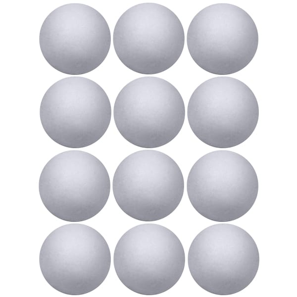 Union Lacrosse Balls 12 Pack / White Soft Foam Practice Lacrosse Balls from Lacrosse Fanatic
