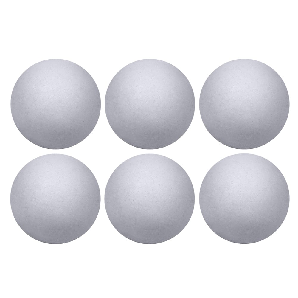 Union Lacrosse Balls 6 Pack / White Soft Foam Practice Lacrosse Balls from Lacrosse Fanatic