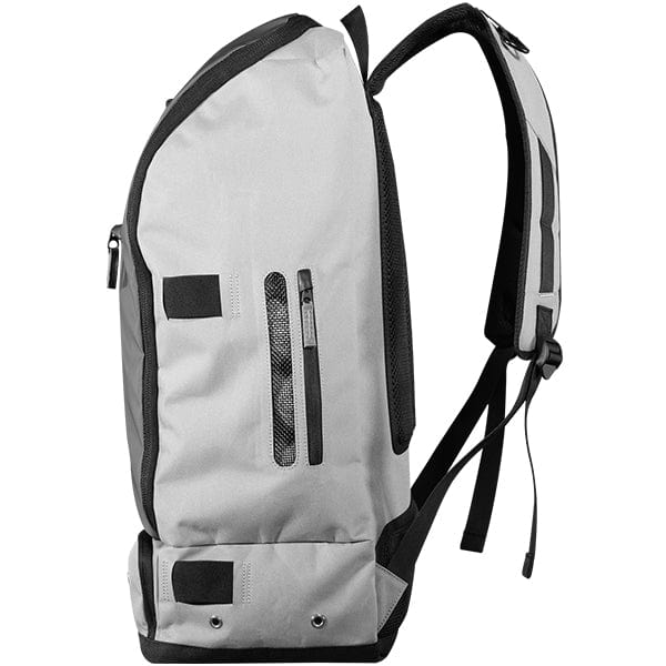 Warrior Equipment Bag Grey Warrior Q10 Jet Pack Lacrosse Bag from Lacrosse Fanatic