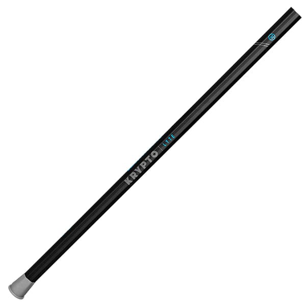 Warrior Mens Handles Black Warrior Evo Krypto Lyte Attack Shaft from Lacrosse Fanatic