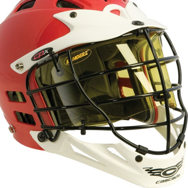 Bangerz Helmets Bangerz HS-8000S Men&#39;s Lacrosse Eyeshield - Smoke from Lacrosse Fanatic