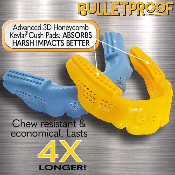 Bulletproof Mouth Guards Black Bulletproof Mouthguard For Braces - Made with Kevlar from Lacrosse Fanatic