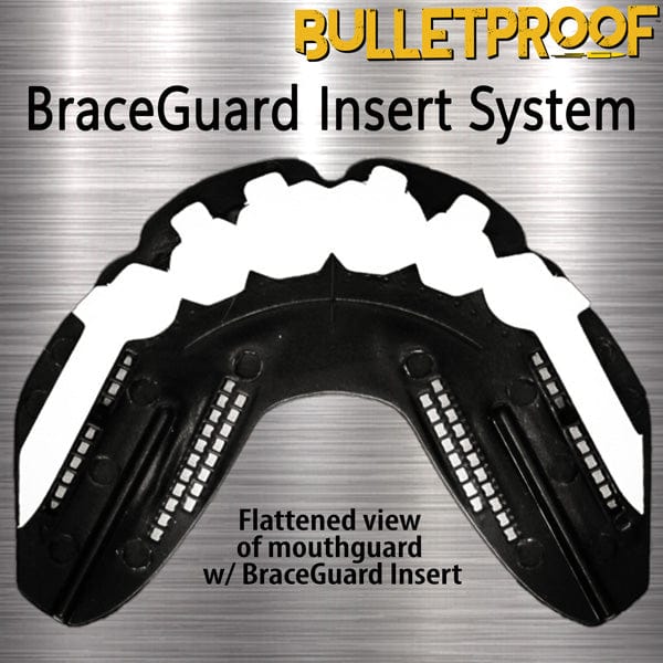 Bulletproof Mouth Guards Black Bulletproof Mouthguard For Braces - Made with Kevlar from Lacrosse Fanatic